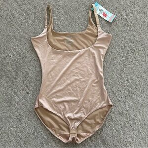 Assets by Spanx SILHOUETTE SERUMS‎ Open-Bust Body-Shaper Very Bare 3X